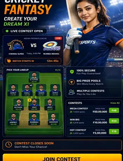 UP Satta 786 (up satta king 786) fantasy cricket & matchday visual 3