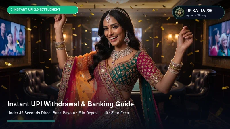 UP Satta 786 Instant UPI Withdrawal & ₹10 INR Deposit Tutorial